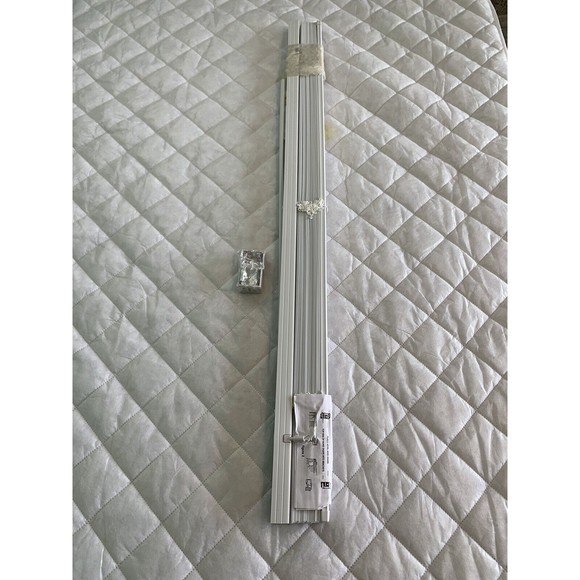 UNITED SHADE 39’’ W X 53’’ H 1" WHITE RV SHADE METAL HEAVY DUTY NEW ADJUSTABlE😀 - Picture 4 of 12